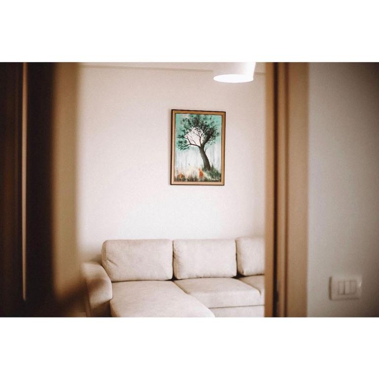 Kalpazo Tirana Mosaic dining area modern apartment Albania